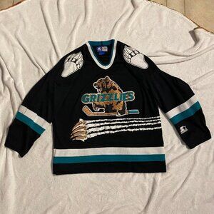 Starter Denver Utah Grizzlies Hockey Jersey IHL (L)